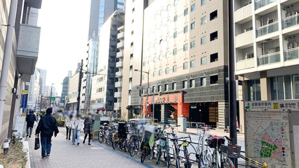 西新宿五丁目駅からのアクセス