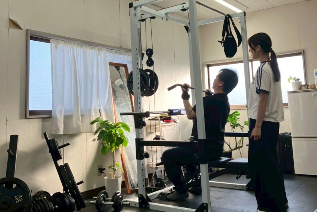 パーソナルトレーニングの様子