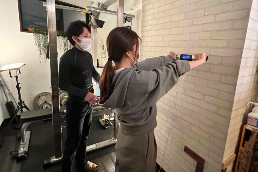 パーソナルトレーニングの様子